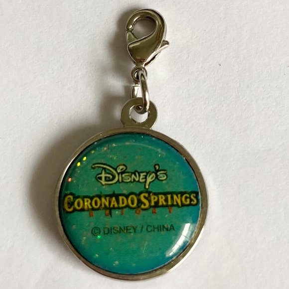 Vintage Disney 3 Charm Lot Cinderella Castle Blizzard Beach Coronado Springs - Picture 10 of 12